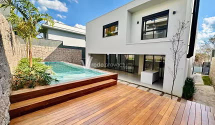 Casa em condomínio fechado com 4 quartos à venda na Rua das Palmas, 1, Alphaville Dom Pedro, Campinas, 364 m2 por R$ 3.750.000