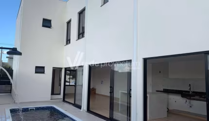 Casa em condomínio fechado com 3 quartos à venda na Avenida Luiz Greco, 600, Vila Monte Alegre, Paulínia, 190 m2 por R$ 1.170.000