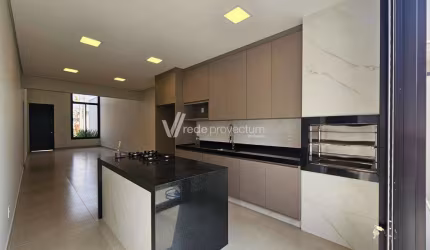 Casa em condomínio fechado com 3 quartos à venda na Avenida Luiz Greco, 600, Vila Monte Alegre, Paulínia, 137 m2 por R$ 1.040.000