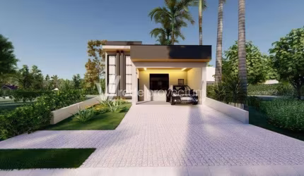 Casa em condomínio fechado com 3 quartos à venda na Avenida Luiz Greco, 600, Vila Monte Alegre, Paulínia, 137 m2 por R$ 1.040.000