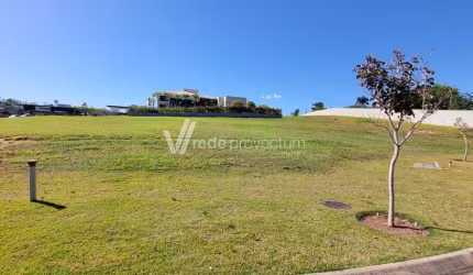 Terreno em condomínio fechado à venda na Avenida Mackenzie, KM5, Loteamento Residencial Pedra Alta (Sousas), Campinas por R$ 950.000