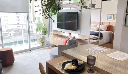Apartamento com 1 quarto à venda na Rua Alecrins, 370, Cambuí, Campinas, 56 m2 por R$ 698.000