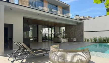 Casa em condomínio fechado com 4 quartos à venda na Rua das Abélias, 1, Alphaville Dom Pedro, Campinas, 484 m2 por R$ 5.980.000