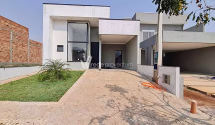 Casa em condomínio fechado com 3 quartos à venda na Avenida Luiz Greco, 600, Vila Monte Alegre, Paulínia, 120 m2 por R$ 1.060.000