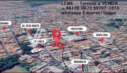 Terreno comercial à venda no Centro, Leme  por R$ 4.000.000