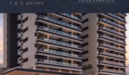 Apartamentos 1 e 2 suítes  Martim de Sá