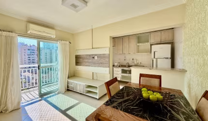 Apartamento Mobiliado 1 quarto - Ponta da Praia - Santos