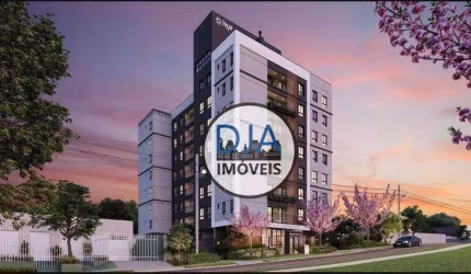 Apartamento com 1 dormitório à venda, 56 m² por R$ 627.900 - Bacacheri - Curitiba/PR
