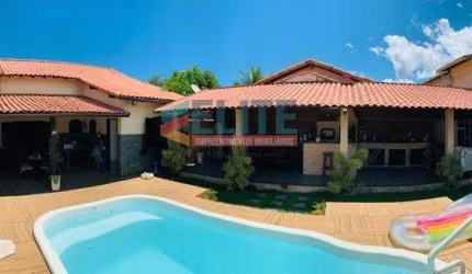 Casa para Venda em Saquarema, Boqueirão, 5 dormitórios, 3 suítes, 5 banheiros, 2 vagas