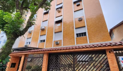 Oportunidade no Embaré! 2 c/dep, gar, elevador, sala 2 amb, cond baixo