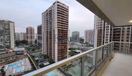 Apartamento para alugar em Rio de Janeiro, Barra da Tijuca, com 3 quartos, com 105 m²