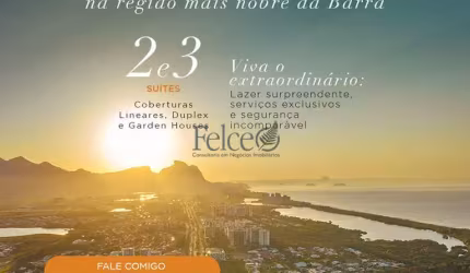 Lançamento na Barra da Tijuca  Epic Golf Residence