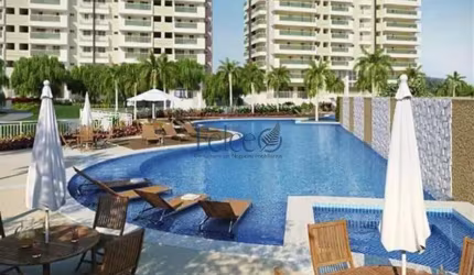 Lindo Apartamento na Barra da Tijuca - 85m²  2 Suítes  Varanda Gourmet  Vista para a Pedra da Gávea  no Alphagreen Residence Club