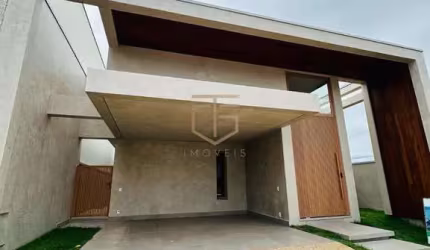 Casa à venda em Paulínia, Parque Brasil 500, com 3 suítes, com 208 m², Santorini Residencial Club