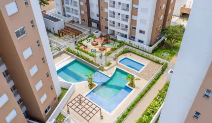 Apartamento à venda em Paulínia, Santa Terezinha, com 3 quartos, com 70 m²