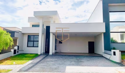 Casa à venda em Paulínia, Parque Brasil 500, com 3 suítes, com 191.86 m², Santorini Residencial Club