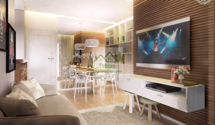 Apartamento com 2 dormitórios à venda, 50 m² por R$ 299.000,00 - Parque das Nações - Santo André/SP