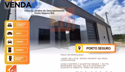Casa no Jardins do Descobrimento, em Porto Seguro/BA