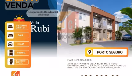 Lançamento Residencial Villa Rubi, em Porto Seguro - BA