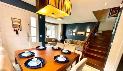 R$ 980.000 - LINDA CASA EM CONDOMÍNIO - 109M2 - 4 SUÍTES - SACADAS - 3 VAGAS