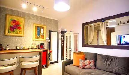 R$ 290.000 - ÓTIMA LOCALIZAÇÃO - APARTAMENTO REFORMADO - 41M2 - 1 DORM - 1 VAGA