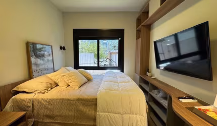 Apartamento com 1 quarto à venda na Rua Sérgio Lopes Falcão, 82, Trindade, Florianópolis por R$ 395.000
