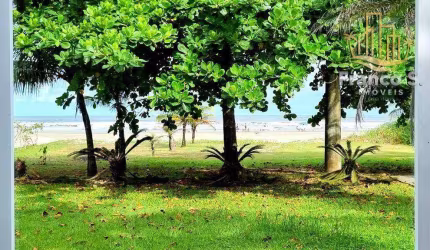 Villagio pé na areia com vista mar