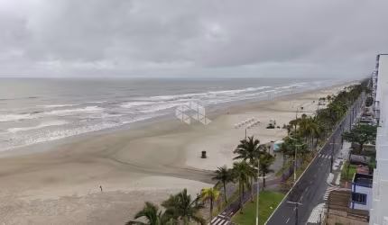 apartamento a venda na praia grande, no bairro real com 2 quartos, 1 suite, 2 varndas e 1 vaga