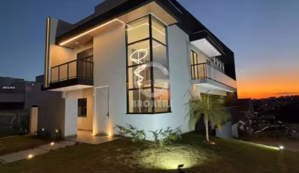 Casa em Condomínio para Venda em Londrina, Gleba Simon Frazer Condomínio, 5 dormitórios, 5 suítes, 7 banheiros, 6 vagas