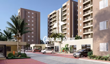 Apartamento de 2 dormitórios à Venda no bairro do Indaiá em Caraguatatuba, SP