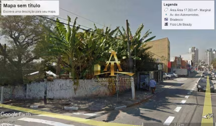 Terreno Para  Venda, 928 m² por R$ 8.599.000 - Centro - Osasco/SP
