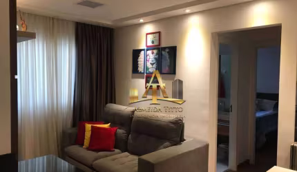 Apartamento mobiliado com 2 dormitórios à venda, 51 m² por R$ 420.000 - Vila São João - Barueri/SP
