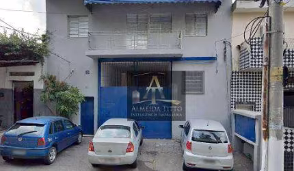 Galpão para Locação com 550 m² - Vila Pereira Cerca em São Paulo/SP.