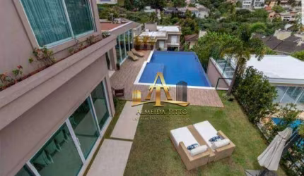 Casa com 5 dormitórios à venda, 740 m² por R$ 10.500.000,00 - Residencial Dez (Alphaville) - Santana de Parnaíba/SP