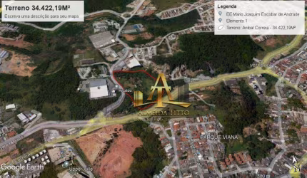 Área à venda, 34422 m² por R$ 36.000.000,00 - Parque Viana - Barueri/SP