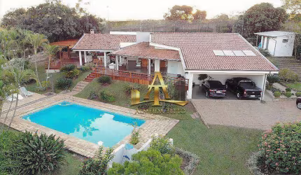 Casa de campo com 3 suítes à venda, 5.200 m² de terreno - Lagos de Shanadu - Indaiatuba - São Paulo