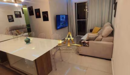Apartamento com 2 dormitórios à venda, 52 m² por R$ 339.000,00 - Condomínio Marselha - Jandira/SP