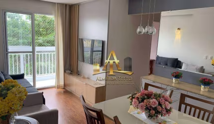 Apartamento com 2 dormitórios à venda, 51 m² por R$ 365.000,00 - Parque das Iglesias - Jandira/SP
