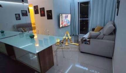 Apartamento com 2 dormitórios à venda, 52 m² - Condomnio Marselha - Jandira/SP