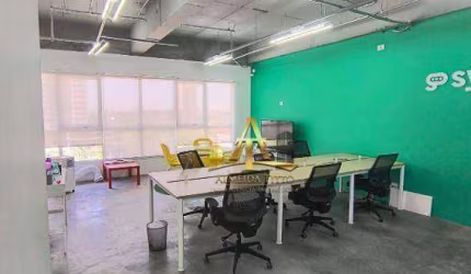 Sala Mobiliada para Locação com 47 m² por R$ 2.500/mês - Alphaville Conde II no Alpha Square em Barueri/SP.