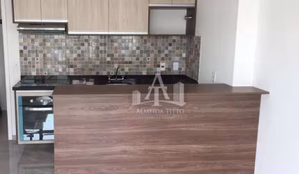 Apartamento duplex mobiliado para locação no Condomínio Selenita - Bairro Bethaville - Barueri - SP