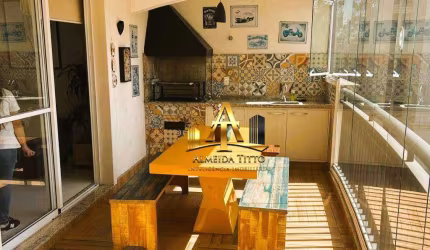 Apartamento com 3 suítes para alugar, 168 m² - Alphaville Industrial - Barueri/SP