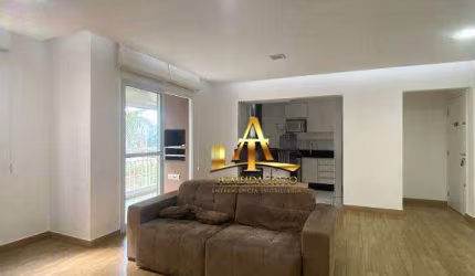 Apartamento para locação de 87m² mobiliado no Condomínio Alpha Style em Alphaville - Barueri.