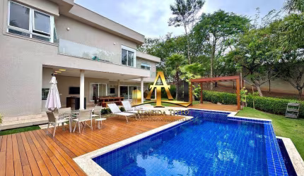 Casa com 4 dormitórios à venda, 600 m² por R$ 10.500.000 - Tamboré 10 - Santana de Parnaíba/SP