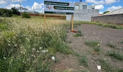 Terreno Bom Jardim Construo ou Alugo