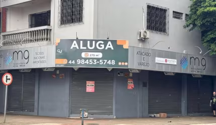 Aluga salão comercial centro zona 1