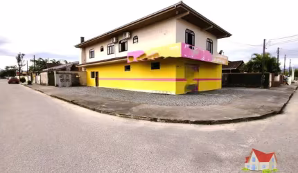 Sobrado Comercial/Residencial C/Aprox.390m2 C/Terreno de Esquina de 502m2 No Bairro Aventureiro!