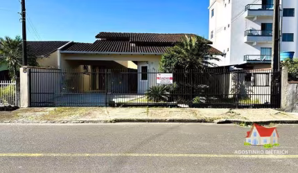 Residencia em Alvenaria Averbada C/laje C/153m2 C/03 Quartos +Area de Festa No Bairro Iririu!