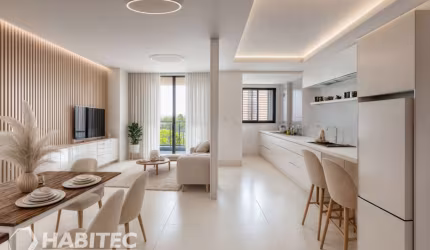 Apartamento com 3 quartos no Bacacheri - HTL9018 - HABITEC