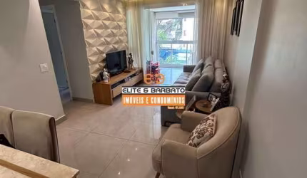 Apartamento Mobiliado com Varanda Gourmet e 2 Vagas na Vila Mascote!